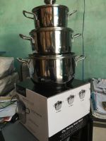 Bộ 3 nồi 3 đáy Cavalli 8888