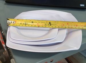 Dĩa vuông (nhựa melamine Trido)