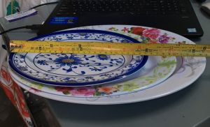 Dĩa xoài (nhựa melamine Trido)