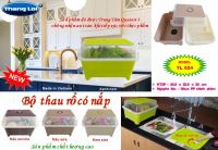 Bộ thau rỗ có nắp