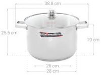 Nồi inox 3 đáy Happycook