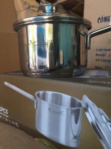 Quánh bột Inox 3 đáy Cavalli