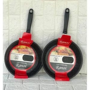 Chảo chống dính vân đá cạn Ramos